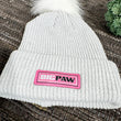Load image into Gallery viewer, Big Paw Block Medium Patch Beanie