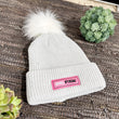 Load image into Gallery viewer, Big Paw Block Medium Patch Beanie