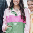 Load image into Gallery viewer, Ladies Color Block Anorak