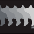 Load image into Gallery viewer, The Chain of Pigs in Grey Black T-shirt