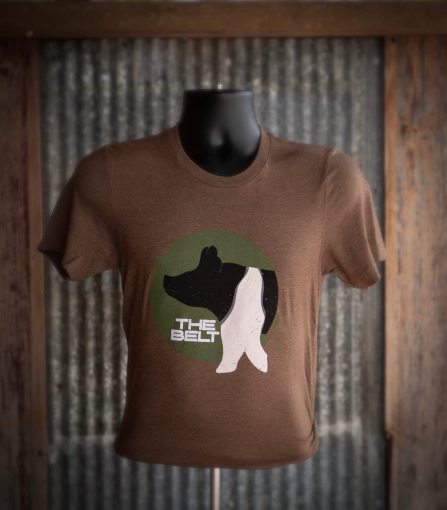 The Belt T-Shirt - Brown
