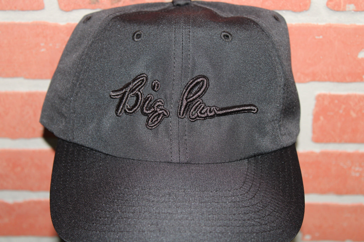 Signature Black on Black Sports Cap – Big Paw Lifestyle