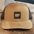 Load image into Gallery viewer, BP Leather Small Patch Hat