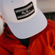 Load image into Gallery viewer, BP Script Silver Line Patch Hat