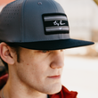 Load image into Gallery viewer, BP Script Silver Line Patch Hat