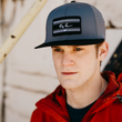Load image into Gallery viewer, BP Script Silver Line Patch Hat