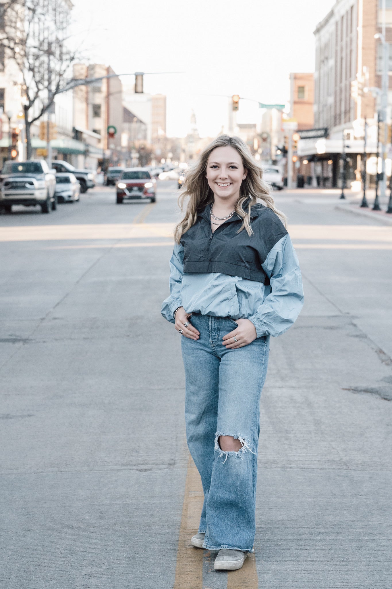 Parachute Color Block Anorak
