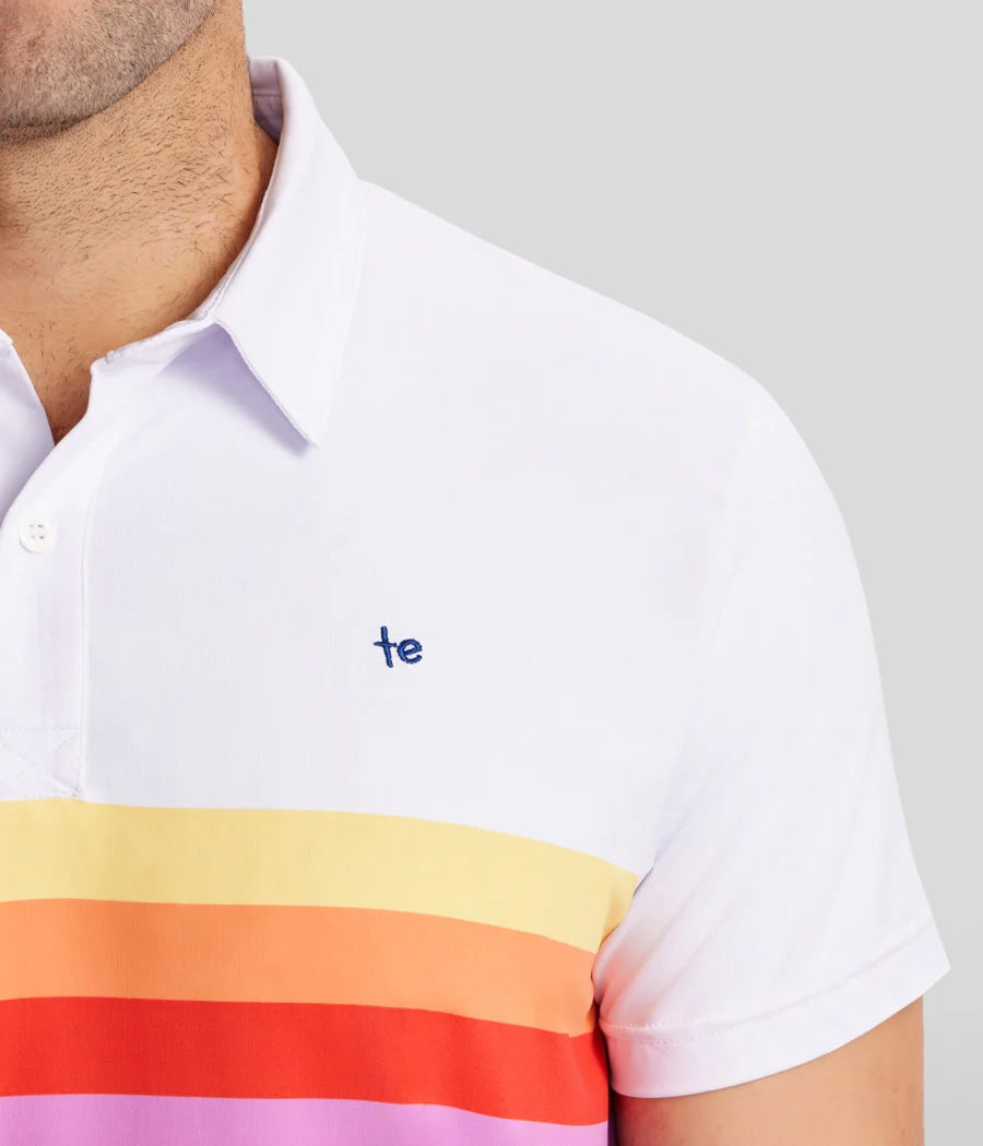 The Summer Sunset Golf Shirt