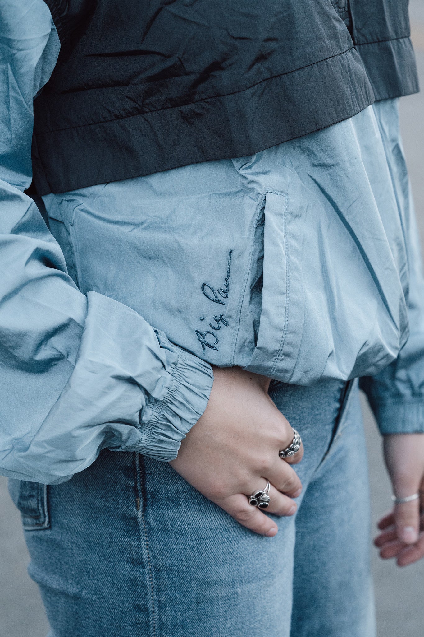 Parachute Color Block Anorak