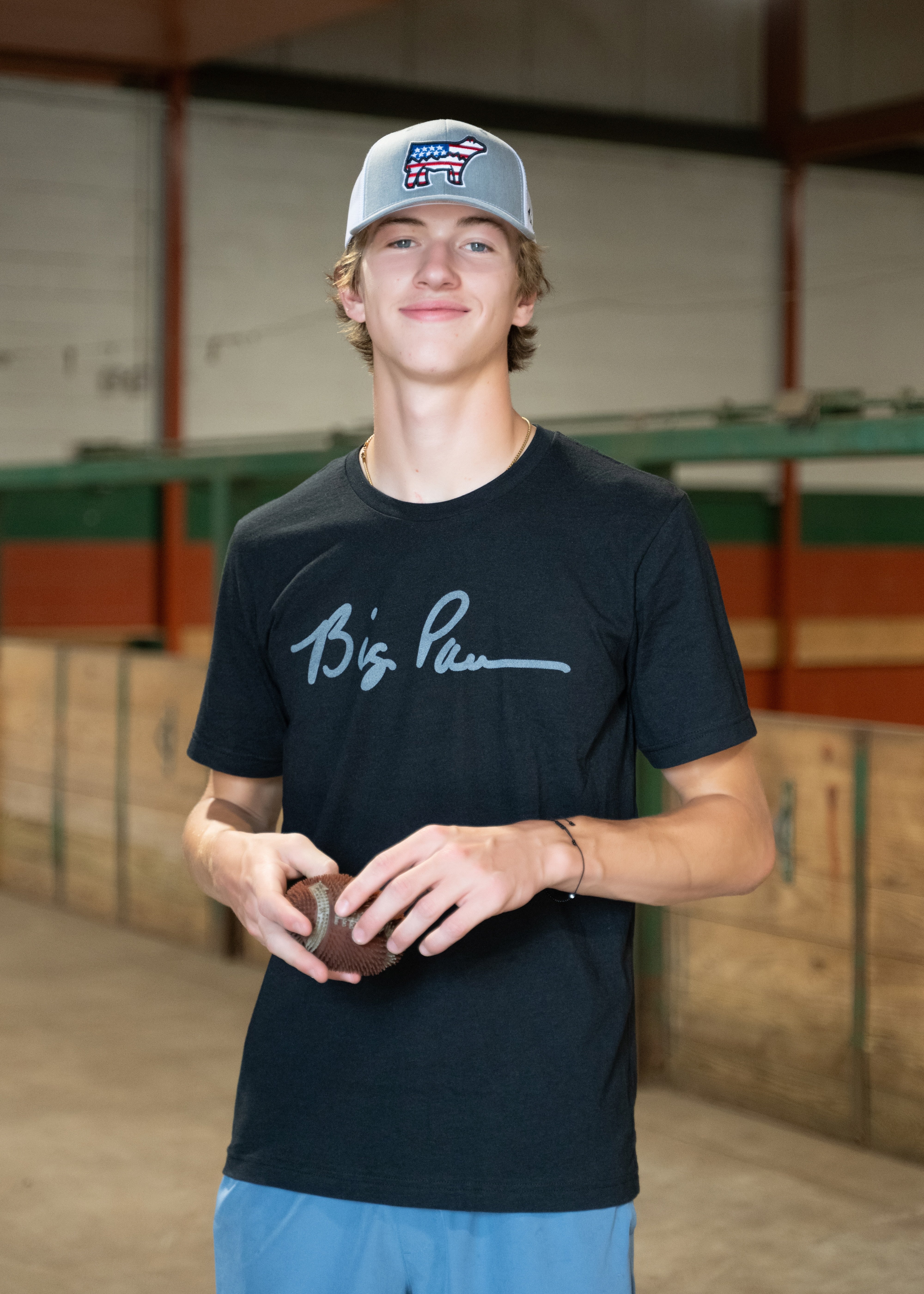All-American Cattle Embroidered Hat