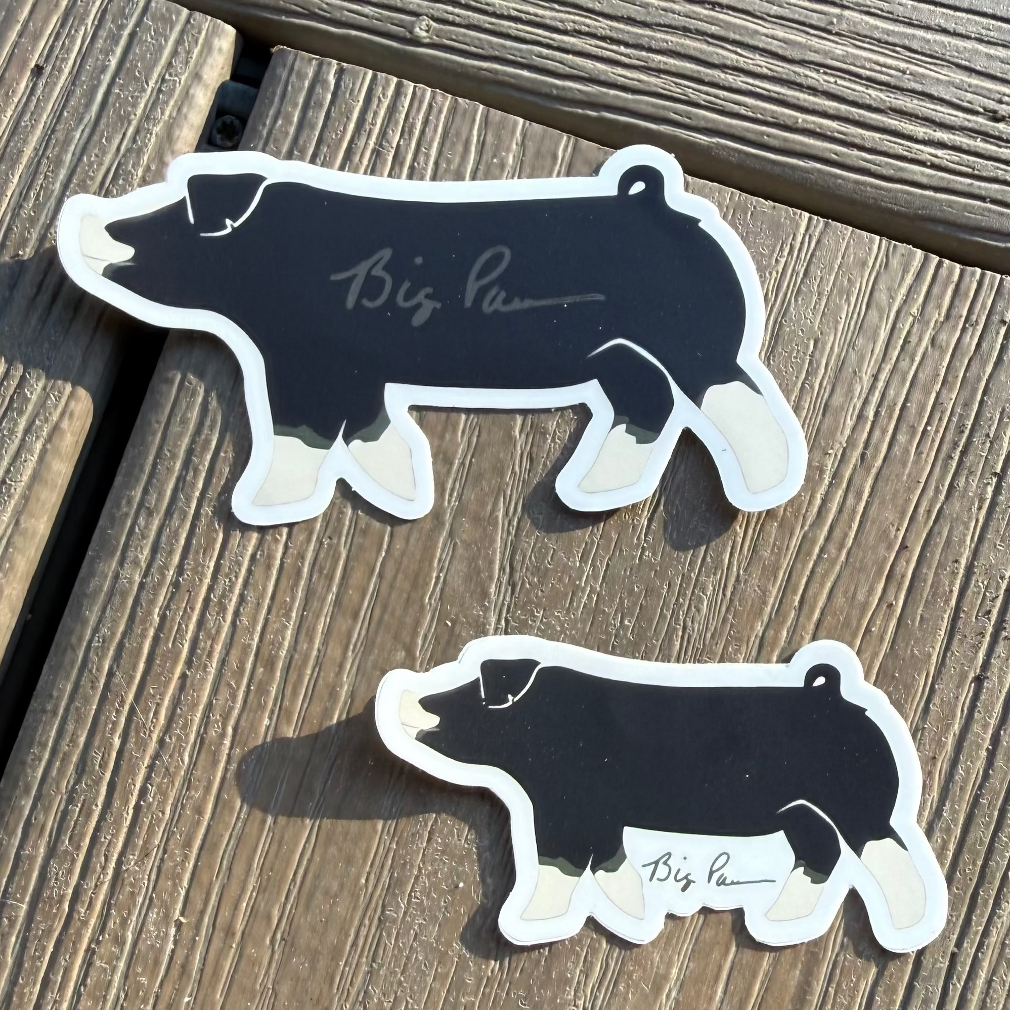 Pig Breed Stickers