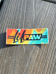 Lil Paw Rainbow Sticker
