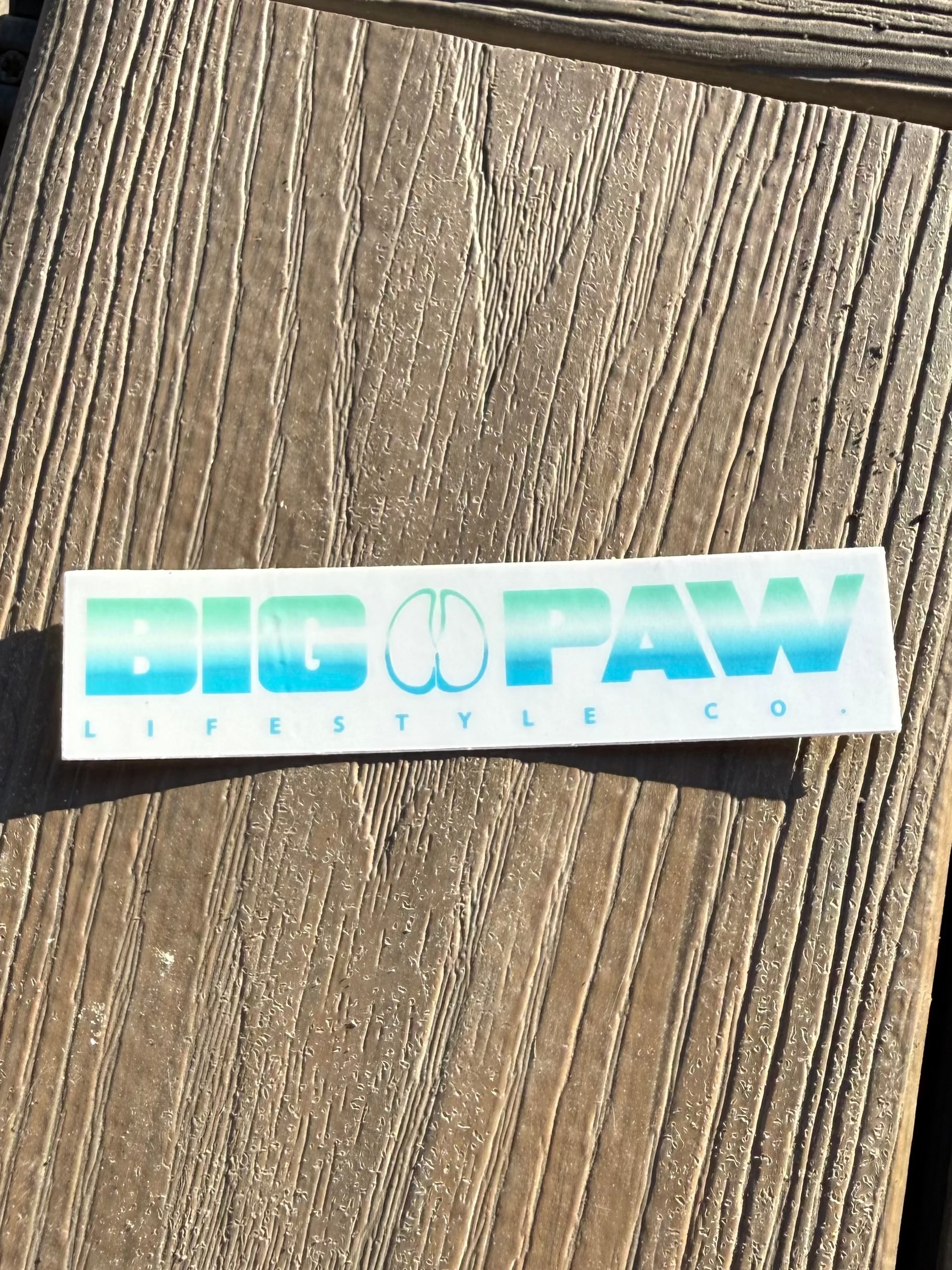 Big Paw Gradient Cattle Sticker