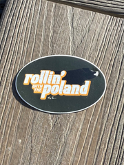 Rollin' with the Poland Sticker