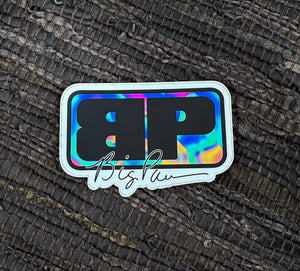 BP Script Sticker