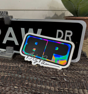 BP Script Sticker