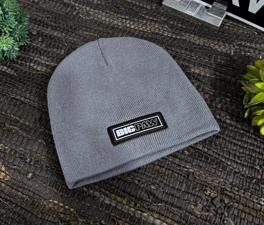 Big Paw Block Medium Patch Beanie