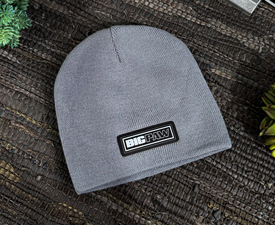 Big Paw Block Medium Patch Beanie