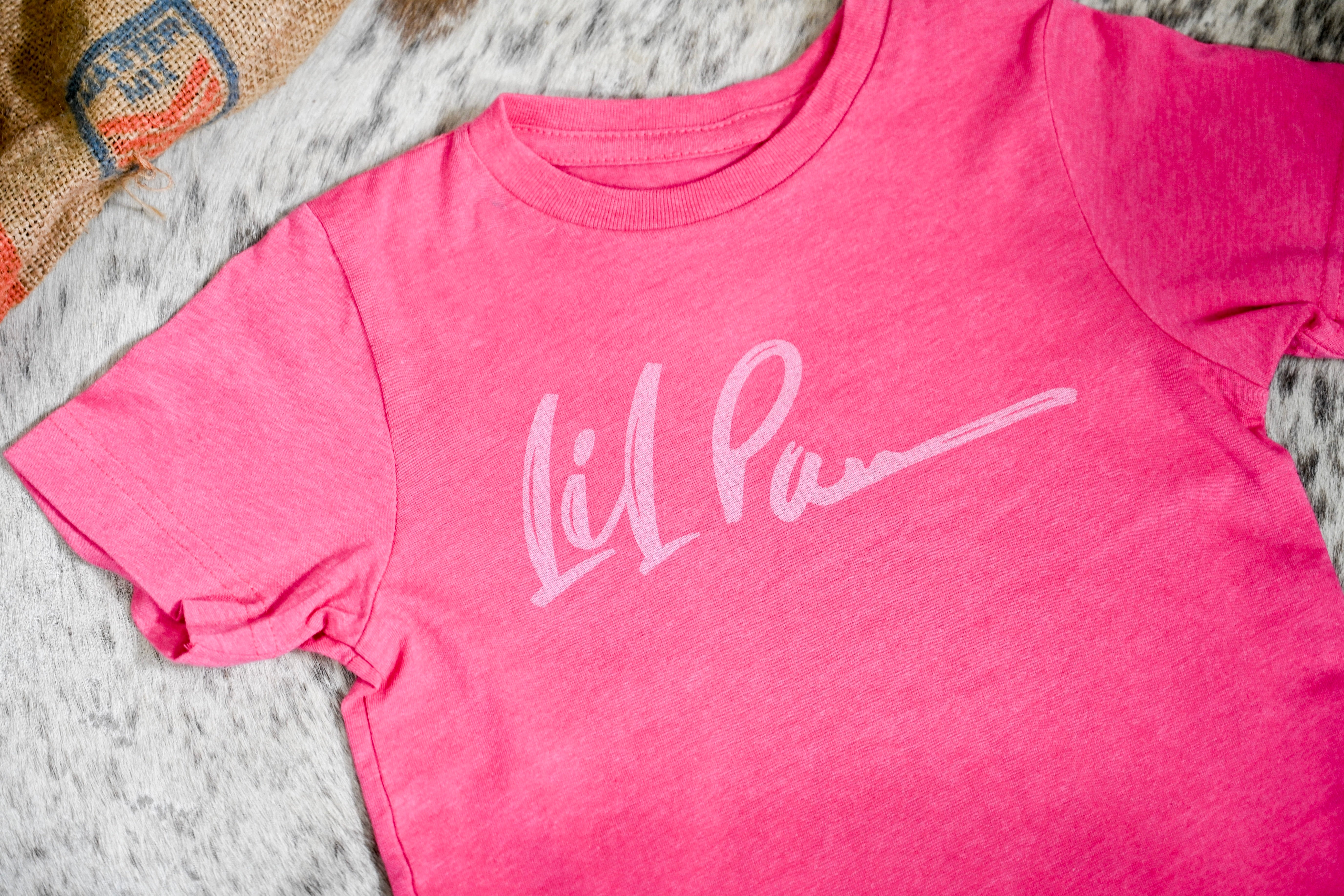 Lil Paw Script T-Shirt
