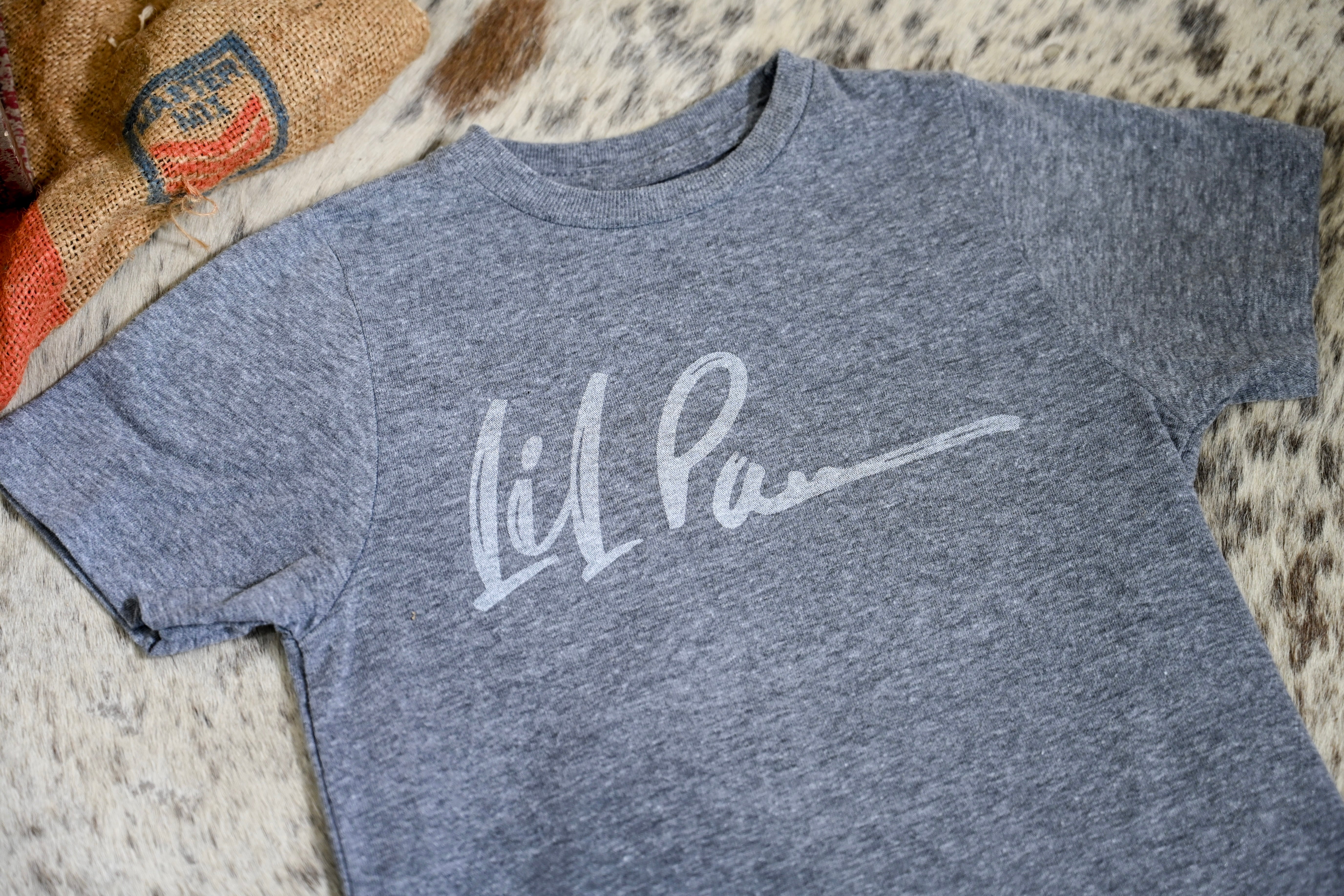 Lil Paw Script T-Shirt