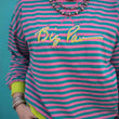Load image into Gallery viewer, Big Paw Color Striped Crewneck
