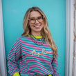 Load image into Gallery viewer, Big Paw Color Striped Crewneck
