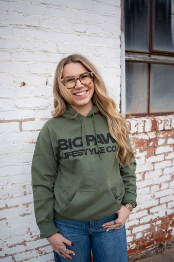 Puff Print Midweight Hoodie