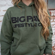 Load image into Gallery viewer, Puff Print Midweight Hoodie

