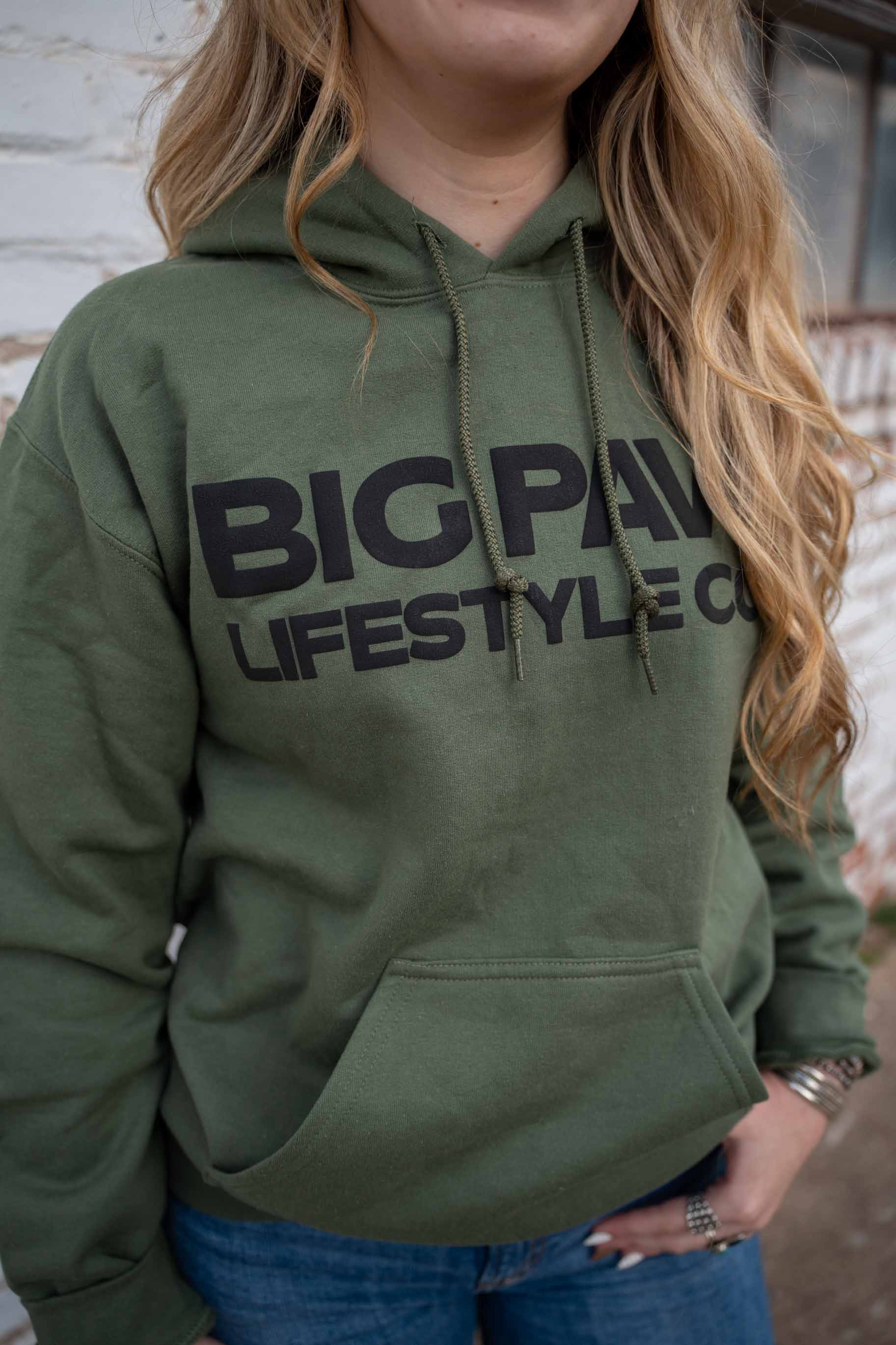 Puff Print Midweight Hoodie
