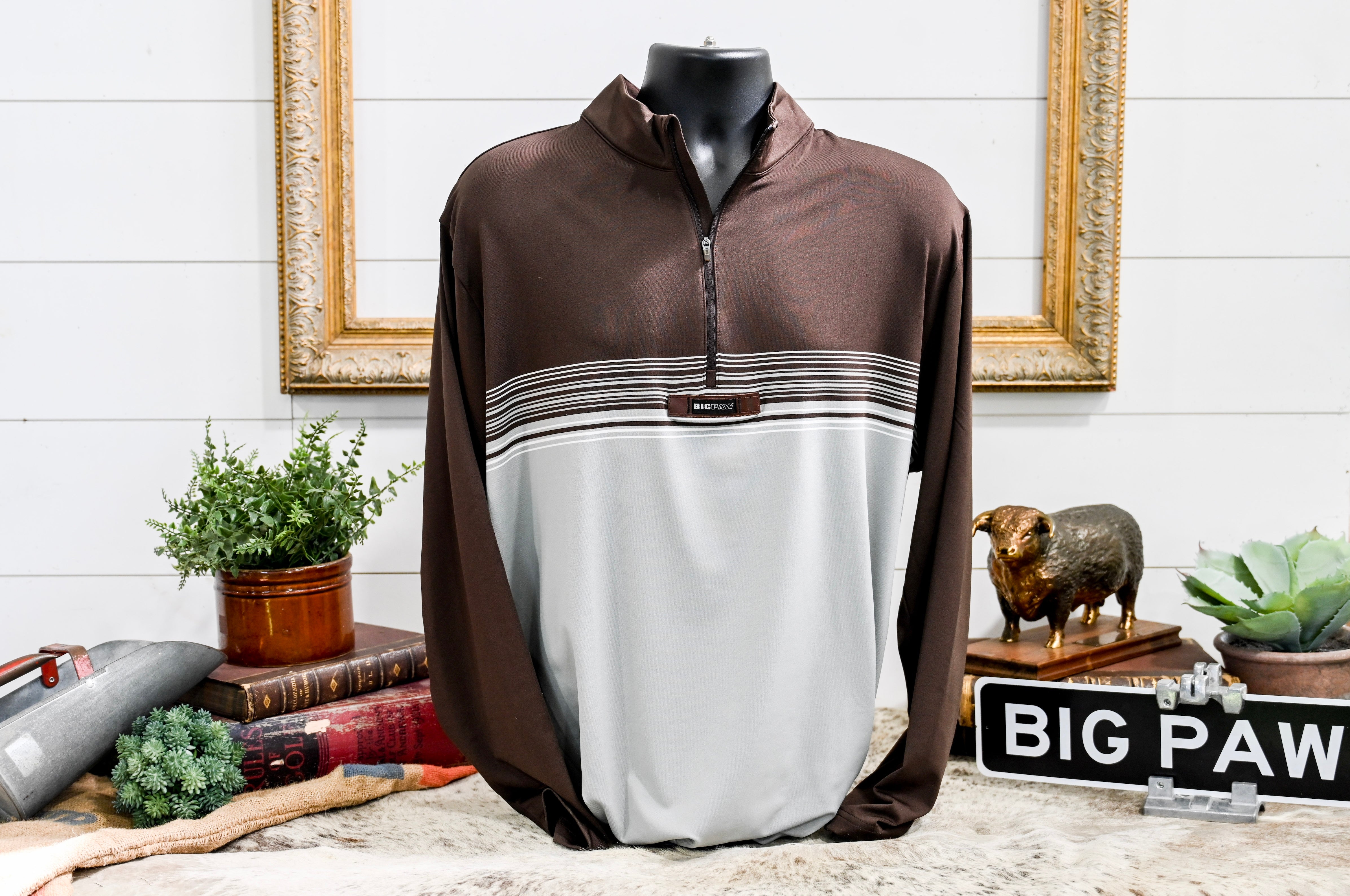 Performance Stripe 1/4 Zip