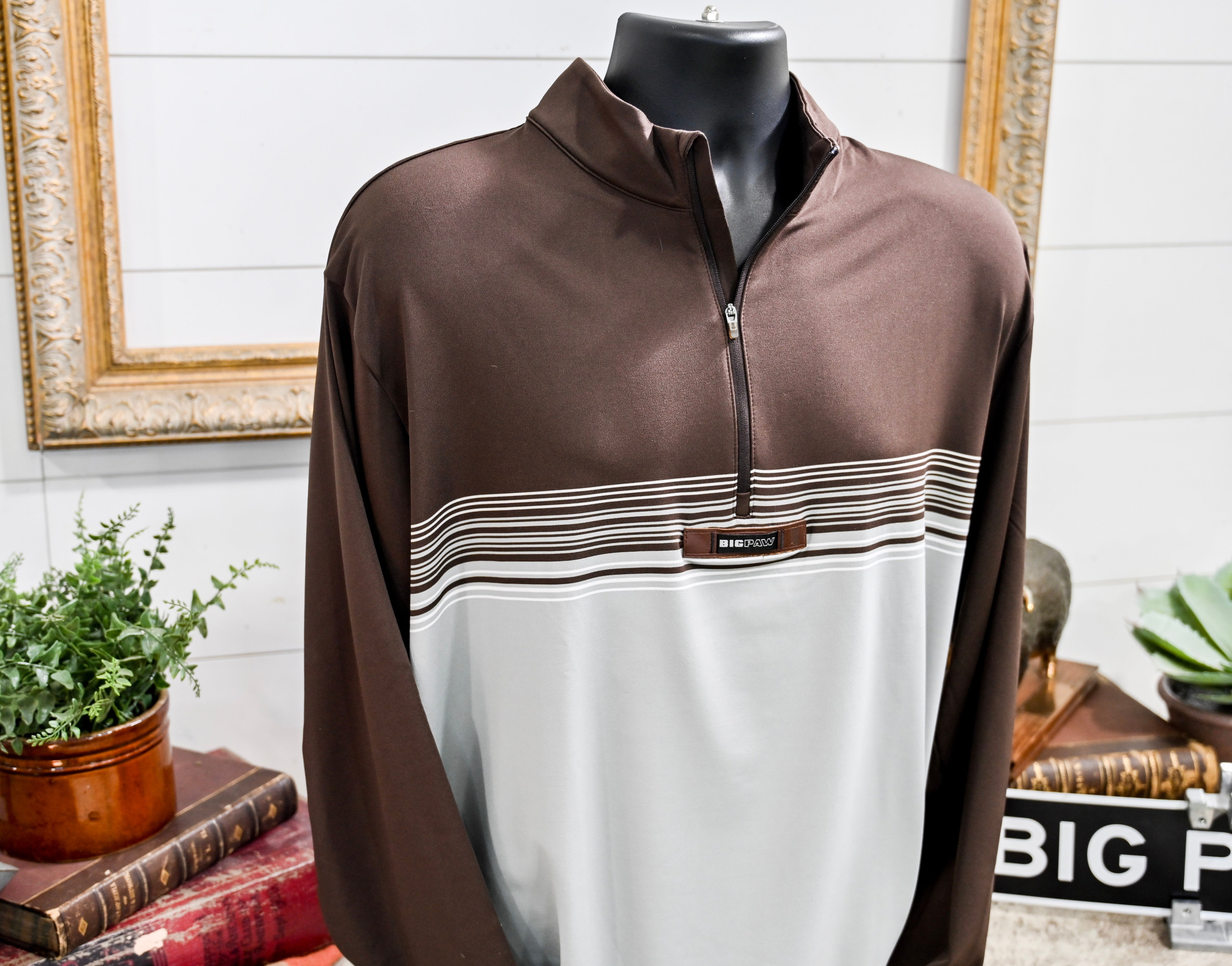 Performance Stripe 1/4 Zip