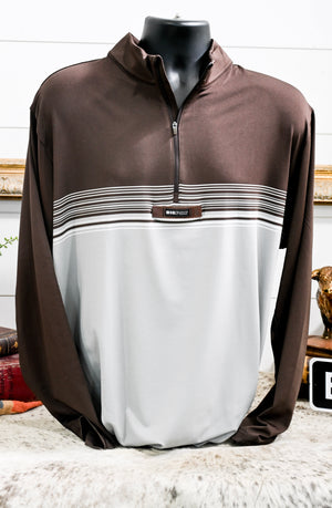 Performance Stripe 1/4 Zip