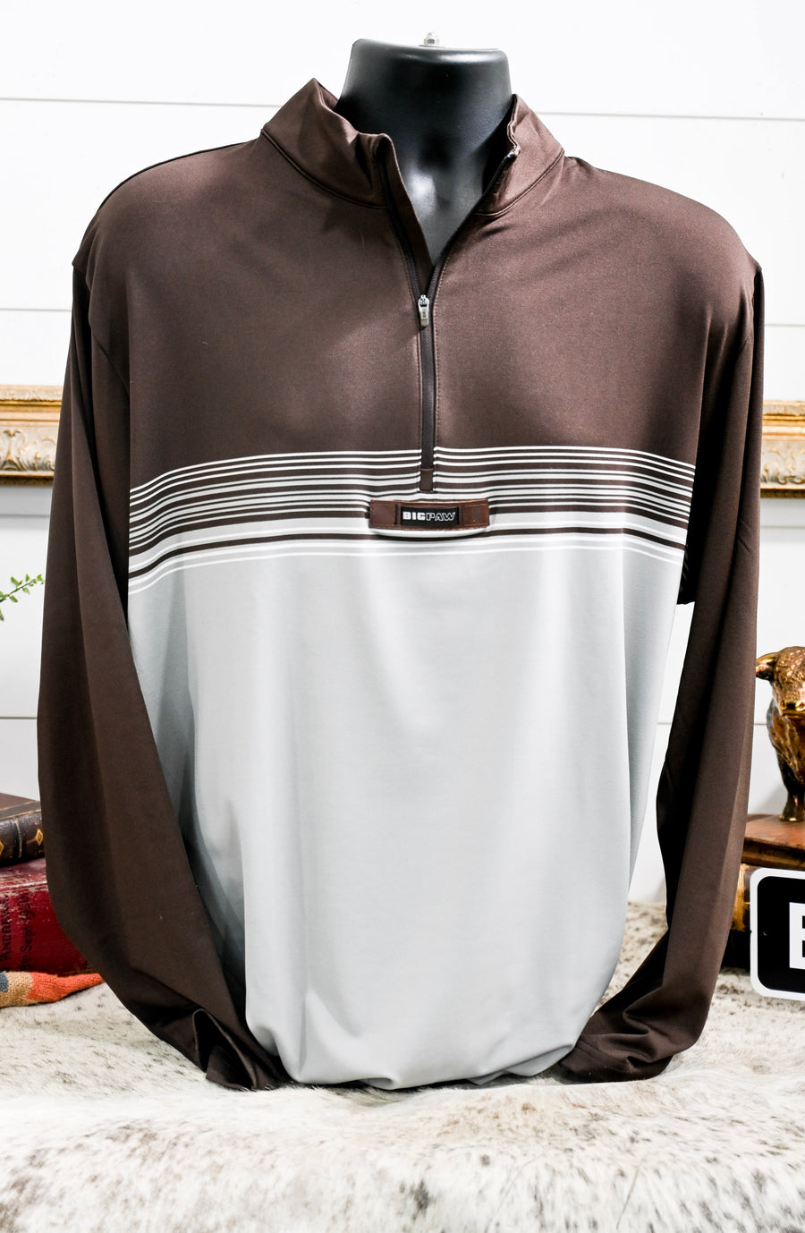 Performance Stripe 1/4 Zip
