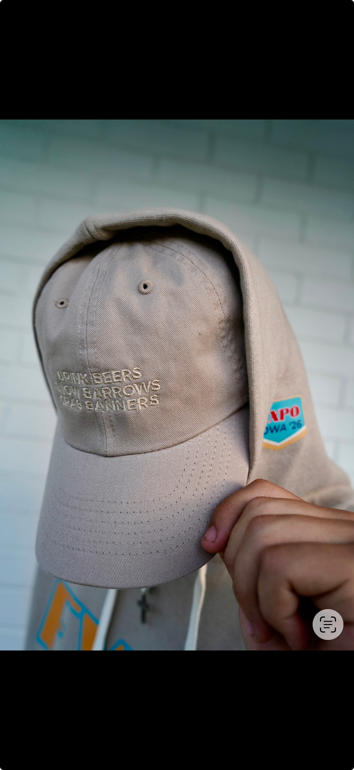 Drink Beer, Show Barrows, Grab Banners Hat