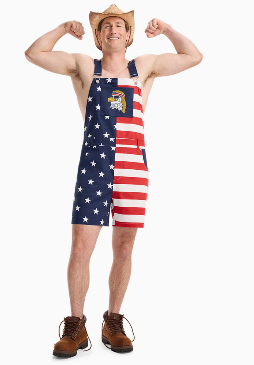 The 'Merica The Greatest Bib Overalls