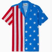 The Flags are Flying Button Down