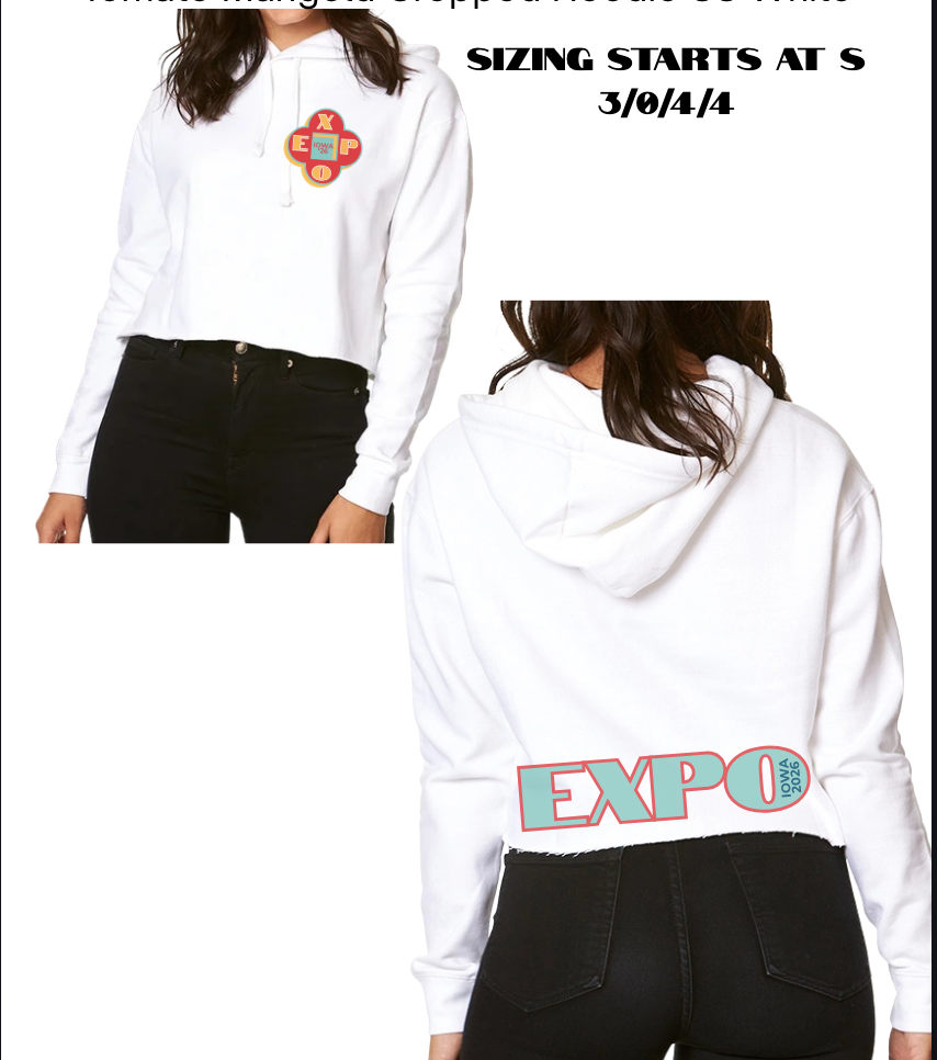 The Expo Cropped Hoodie