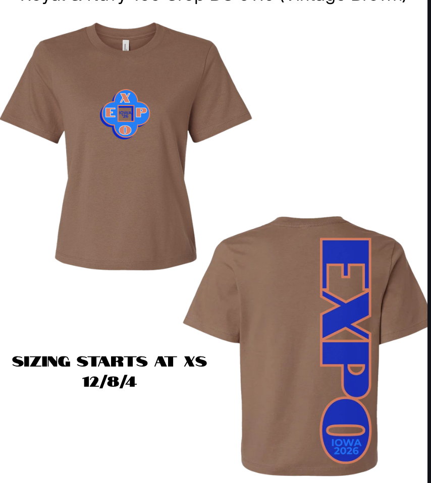 The Expo Cropped Tee