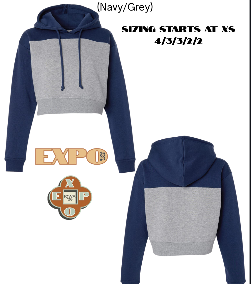 The Expo Cropped Hoodie