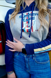 The Summer Type Cropped Hoodie