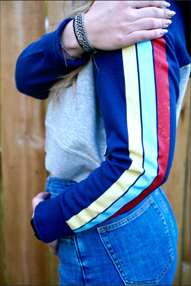 The Summer Type Cropped Hoodie