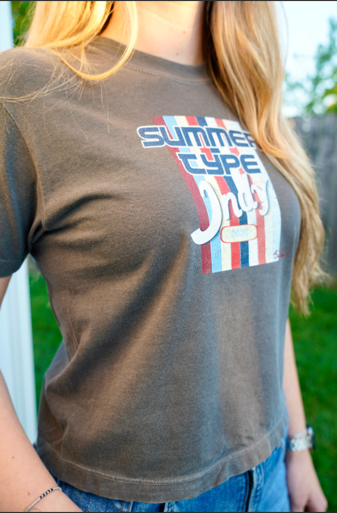 The Summer Type Homie Boxy Crop