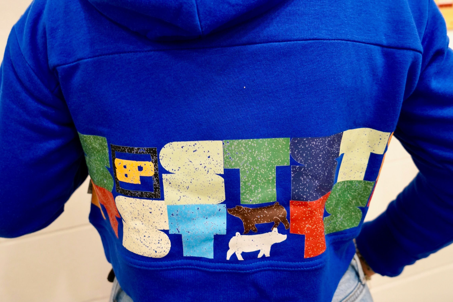 The Summer Type Cropped Hoodie