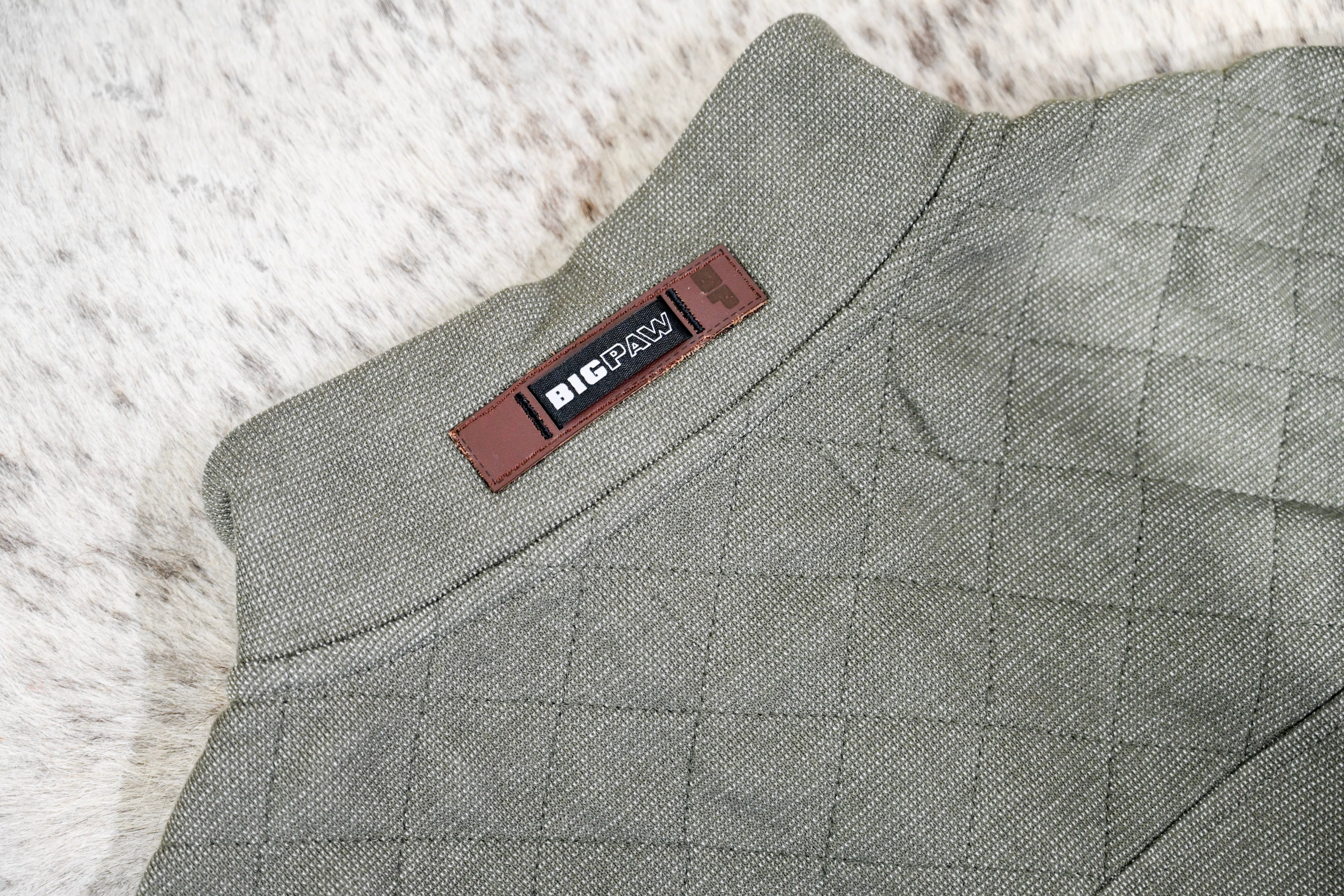 Shoreliner Leather Patch 1/4 Zip