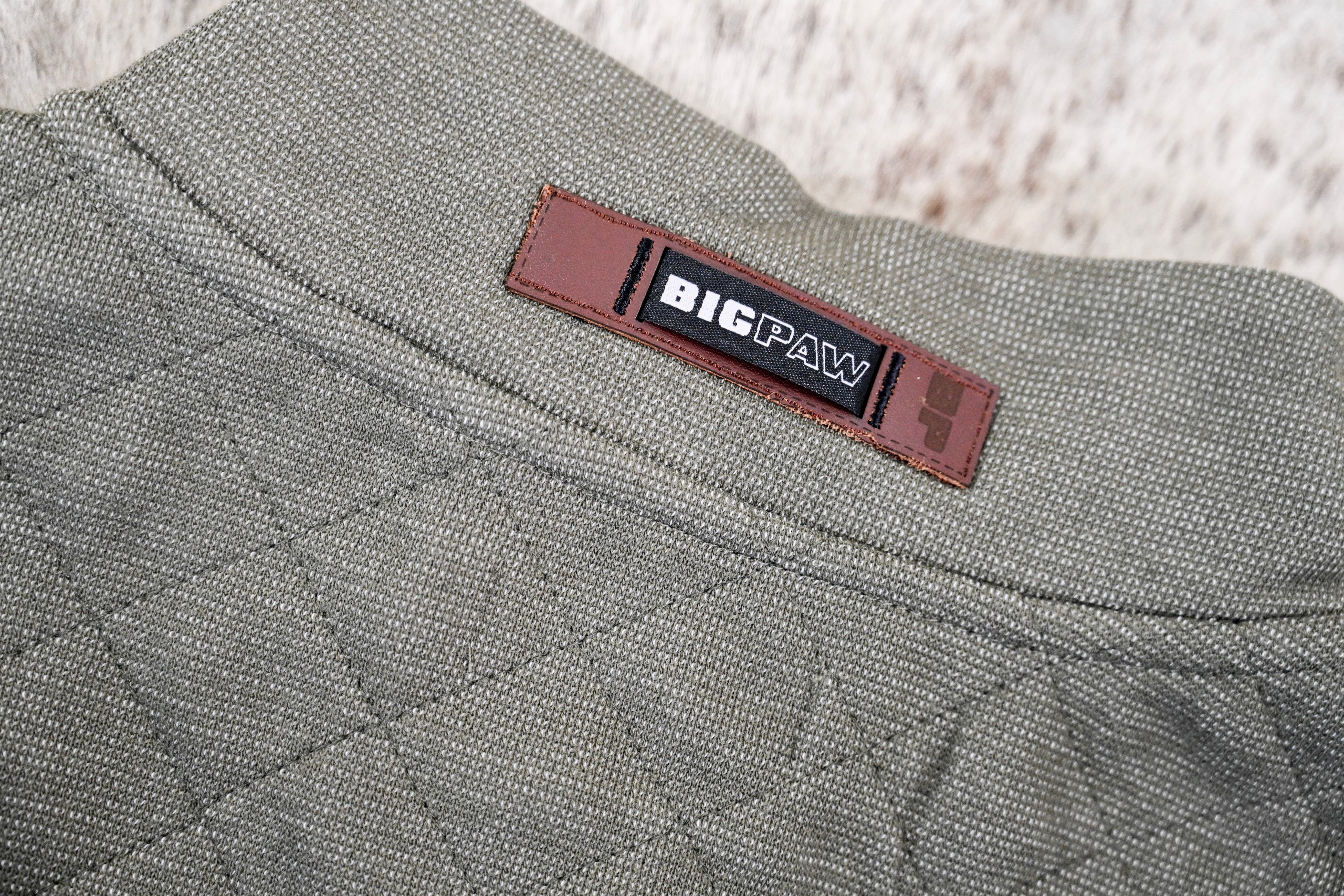 Shoreliner Leather Patch 1/4 Zip