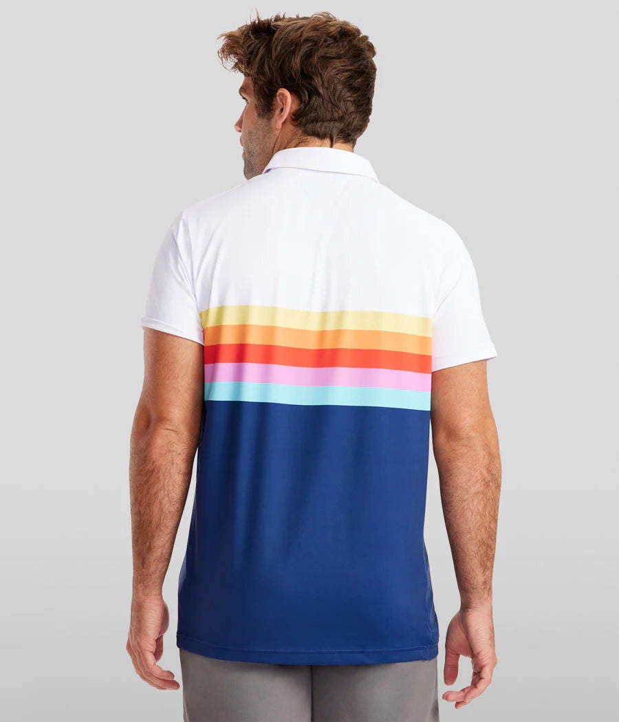 The Summer Sunset Golf Shirt