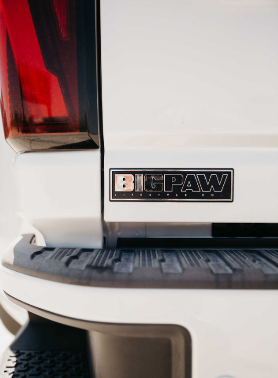 Big Paw Lifestyle Chrome Emblem