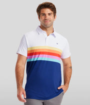 The Summer Sunset Golf Shirt
