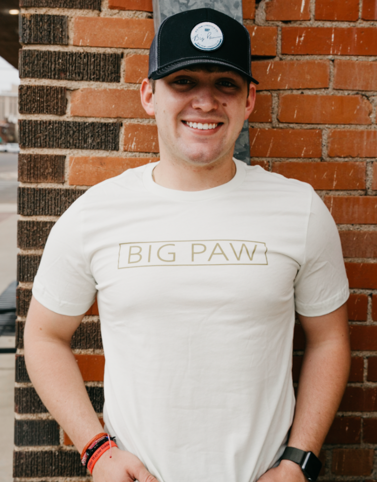 Big Paw Block Fineline T-Shirt