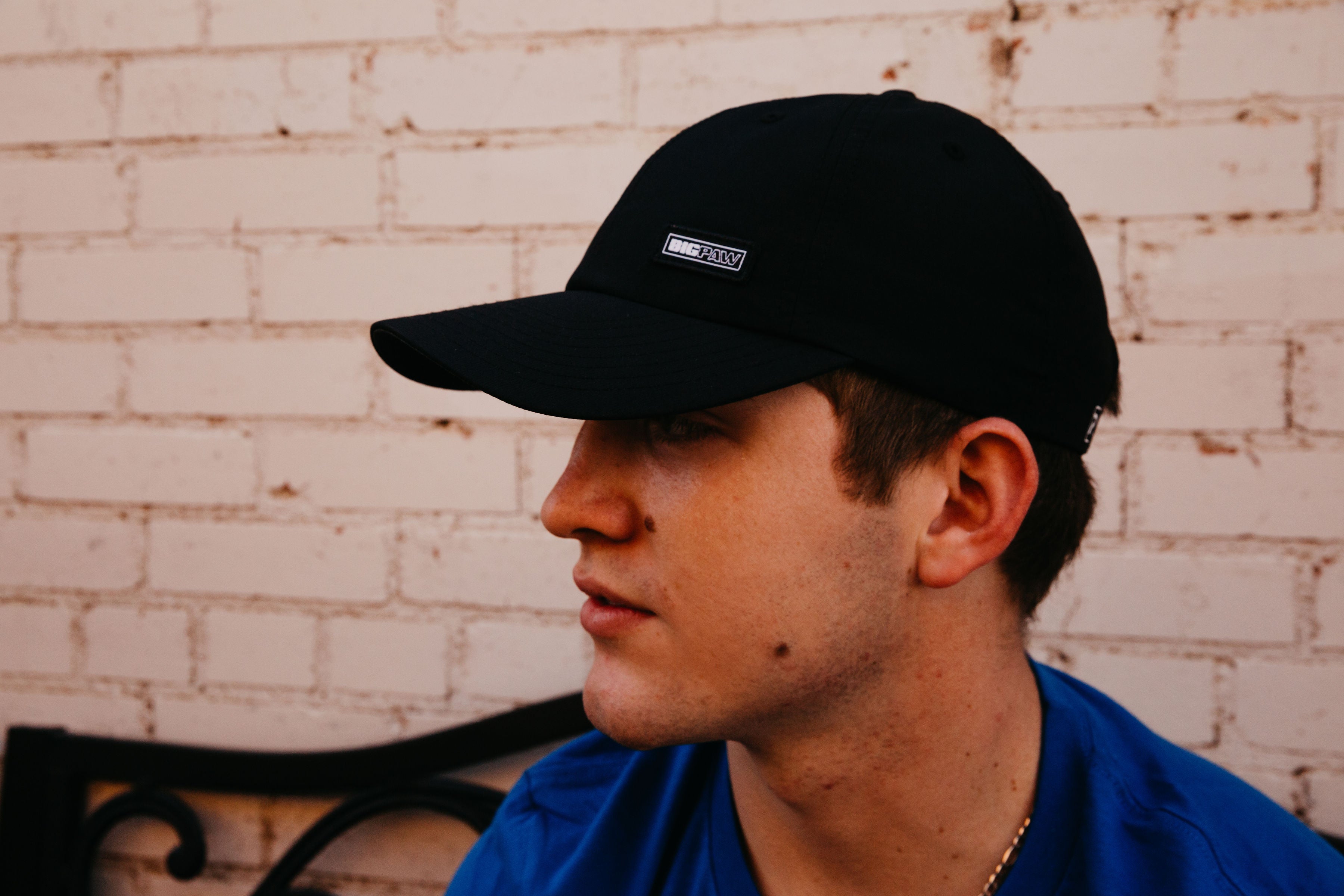 Big Paw Block Offset Small Patch Hat